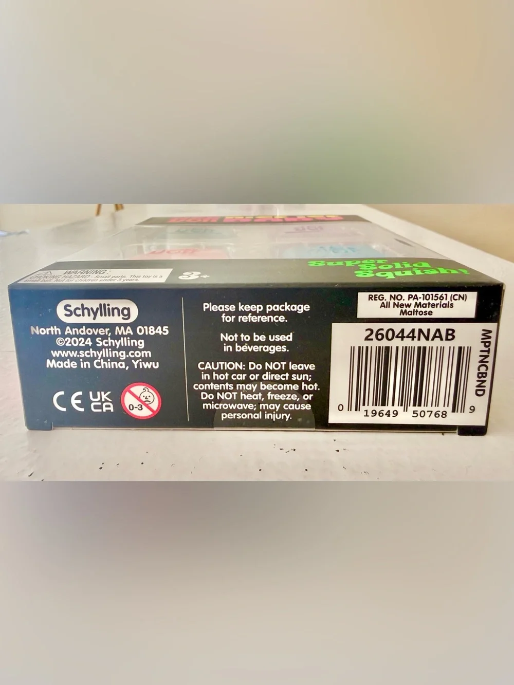 NEW! 100% AUTHENTIC Schylling NeeDoh NEE DOH Nice Ice Baby pack/ set of 4 Cubes!